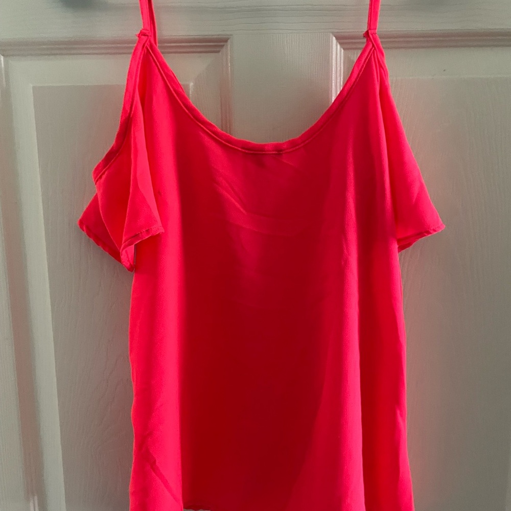 Charlotte Russe Vibrant Pink Camisole Top